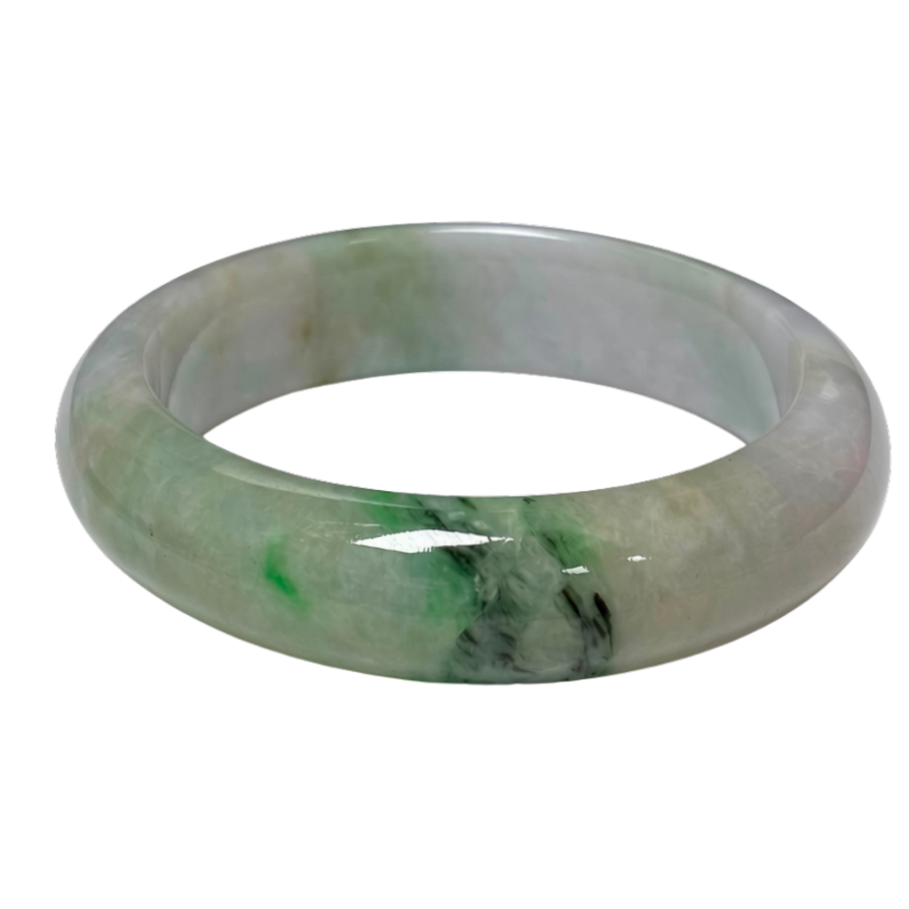 Fei Cui Jade Type A Bangle 310.32CT