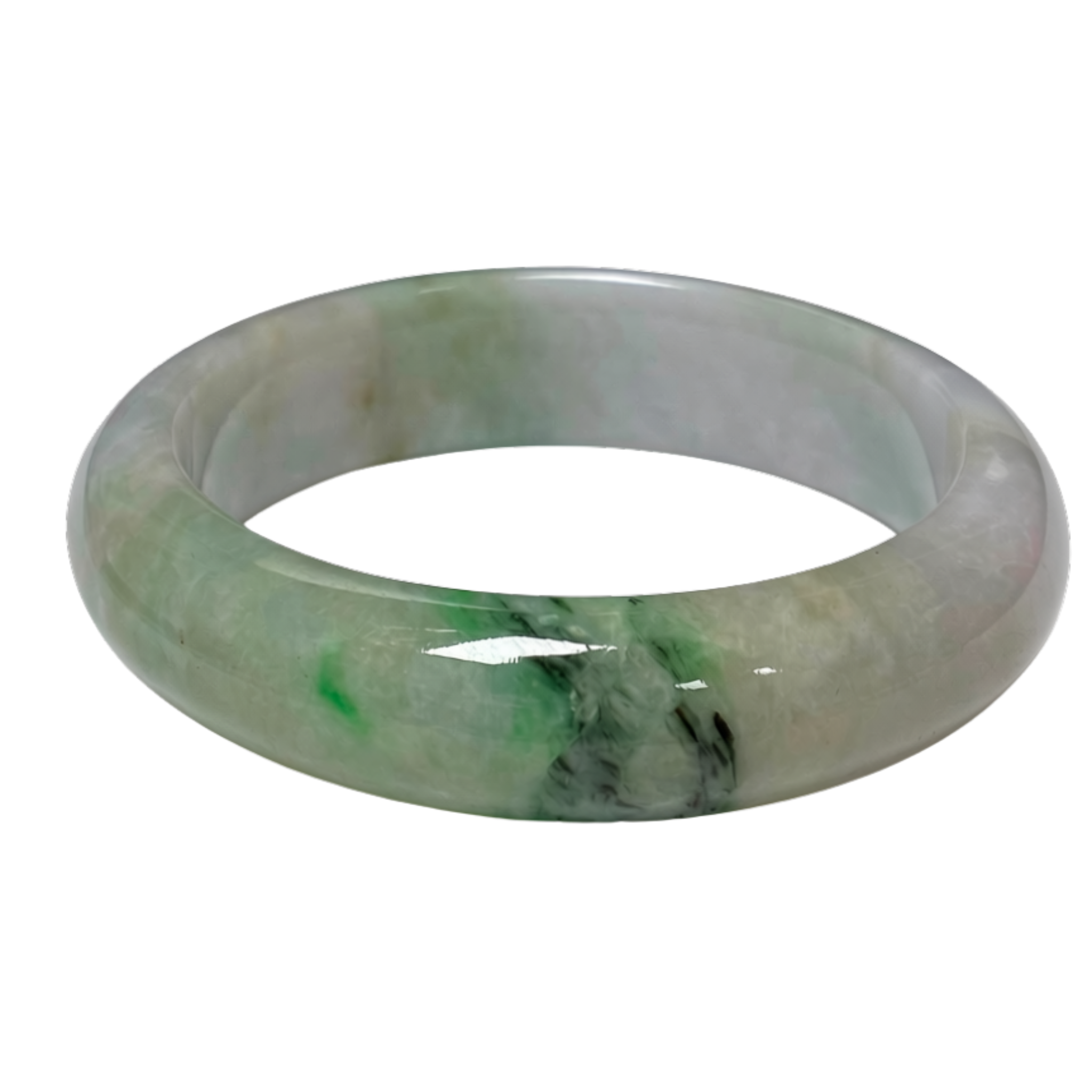 Fei Cui Jade Type A Bangle 310.32CT