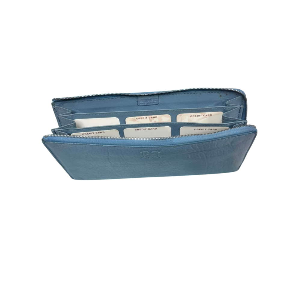 Hirofu Zipper Long Wallet