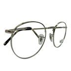 RayBan RB3637V New Round Optics Eyeglasses Silver Metal
