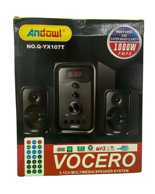 ANDOWL Q-YX107T 2.1CH Multimedia Speaker System Main image