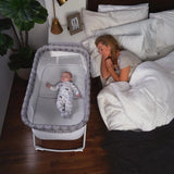 Ingenuity BS11557 Foldaway Rocking Bassinet Classic - Crosby