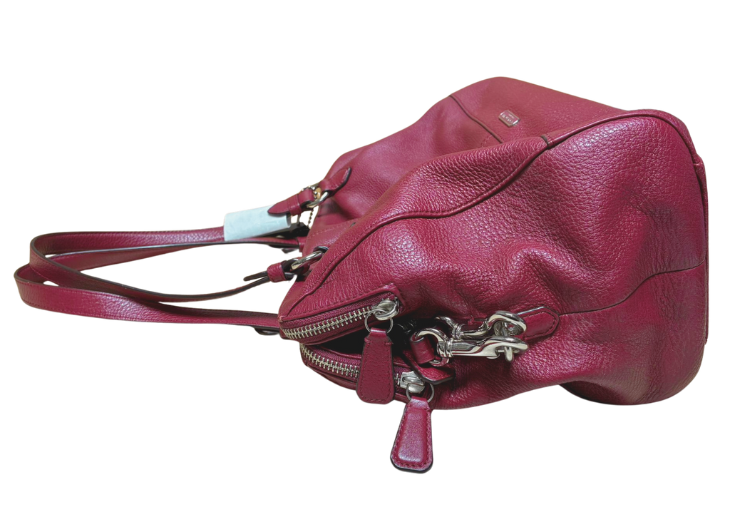 Coach Park Leather Katheryn Triple Zip Satchel