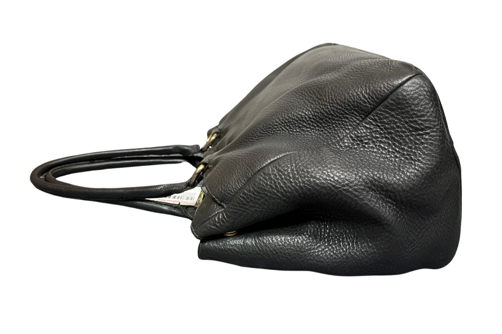 Prada Vitello Daino Tote Bag Black