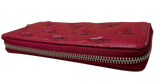 Vivienne Westwood Red Embossed Orb Long Wallet