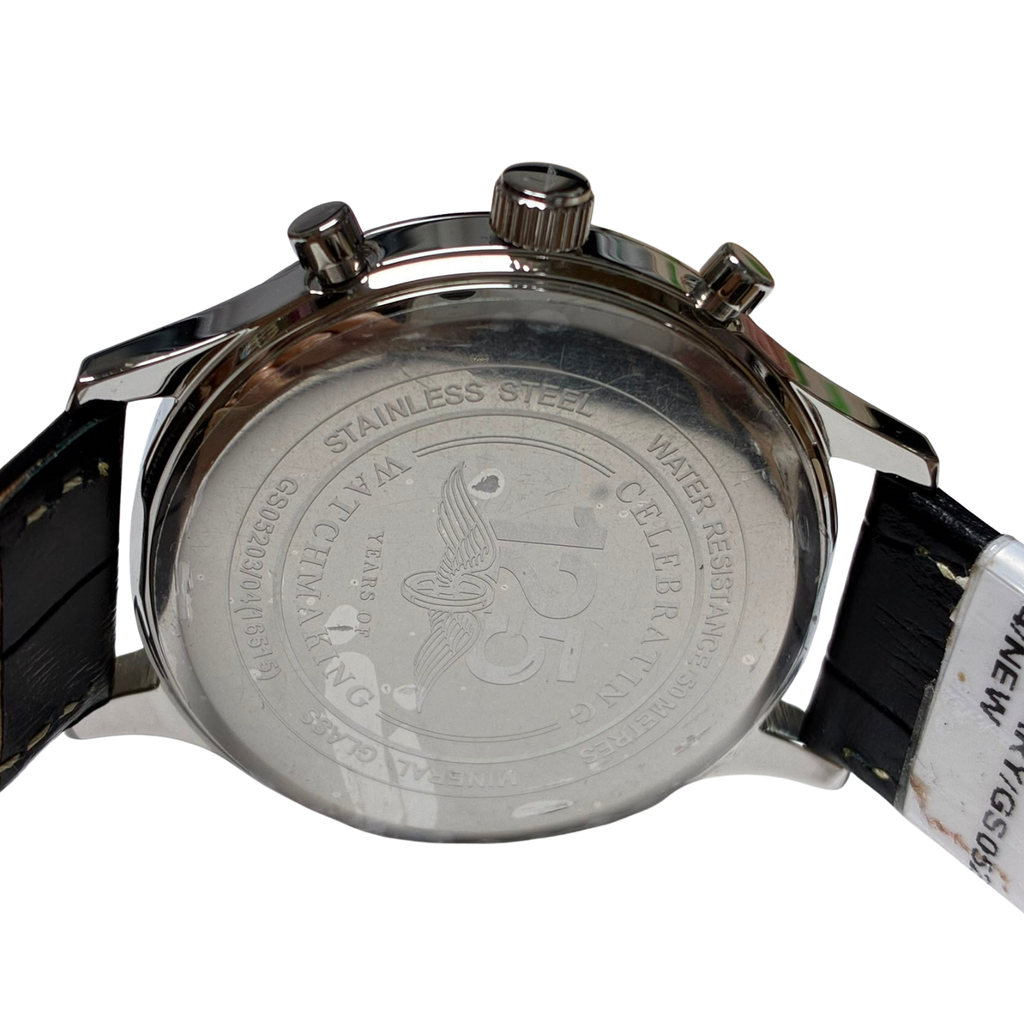 Rotary GS0520304 Avenger Stainless Steel Black Dial Watch