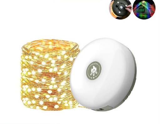 Fairy Light For Camping With Spotlight-10m Secondary image