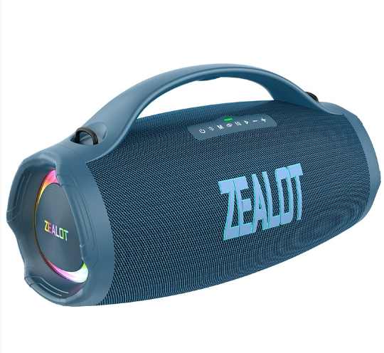 Bluetooth Boombox -Black/Zealot Secondary image