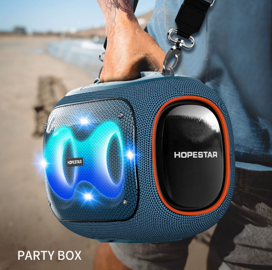 Portable Speaker With 2 Mic-240W/ Hopestar