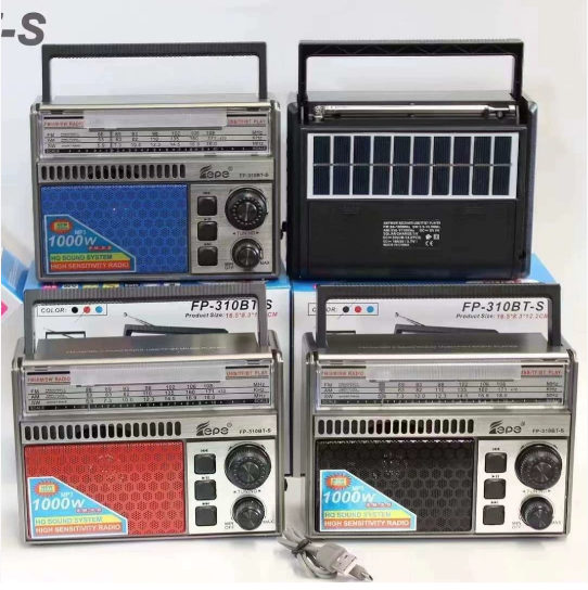 Bluetooth Radio With Speaker -Analog/Silver Main image