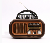 Bluetooth Radio With Speaker-Analog/Retro