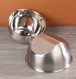 Colander Bowl-Slanted/ Stainless Steel/ 24cm