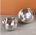 Colander Bowl-Slanted/ Stainless Steel/ 24cm