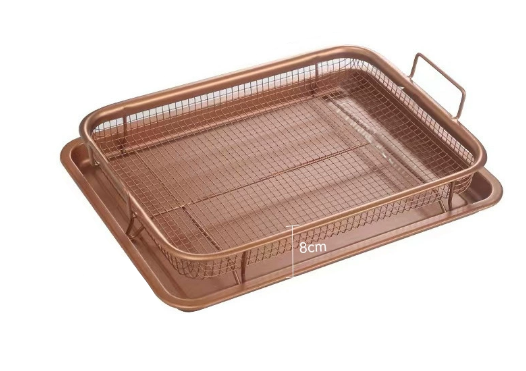 Oven Tray With Basket-Rectangular Main image