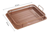 Oven Tray With Basket-Rectangular