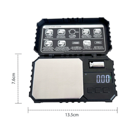 Digital Scale-Pocket/Rectangular