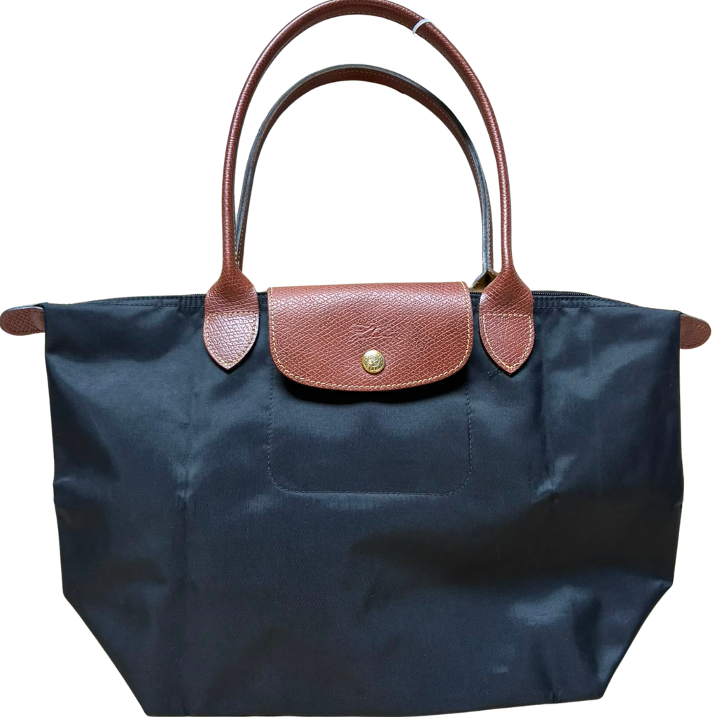 Longchamp Le Pliage Original Tote Bag Black Nylon Medium