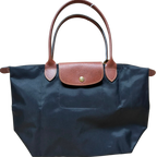 Longchamp Le Pliage Original Tote Bag Black Nylon Medium