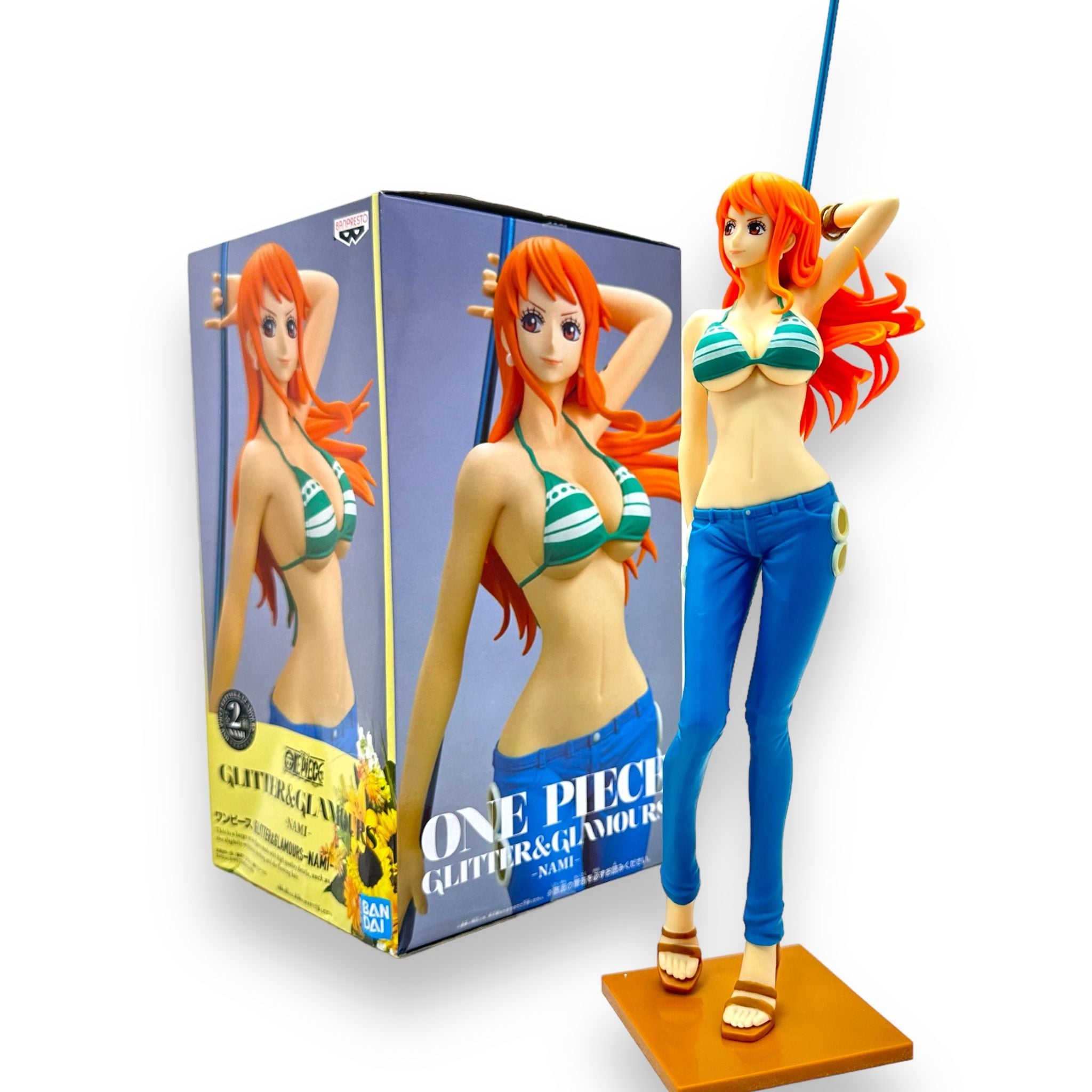 Action Figure One Piece Nami Glitter Glamours Perfect Female
