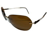 Silhouette Titanium Polarized Sunglasses 8124 20 6129