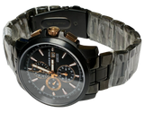 Aries Gold Inspire Contender Black SS G 7301 BKR-BKRG MEN'S WATCH