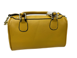 Coach Mustard Yellow Leather Mini Bennett Satchel