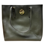Michael Kors Jet Set Dark Olive Green Tote Bag Purse Carryall
