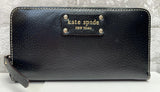 Kate Spade New York Wellesley Neda Continental Wallet Black Leather