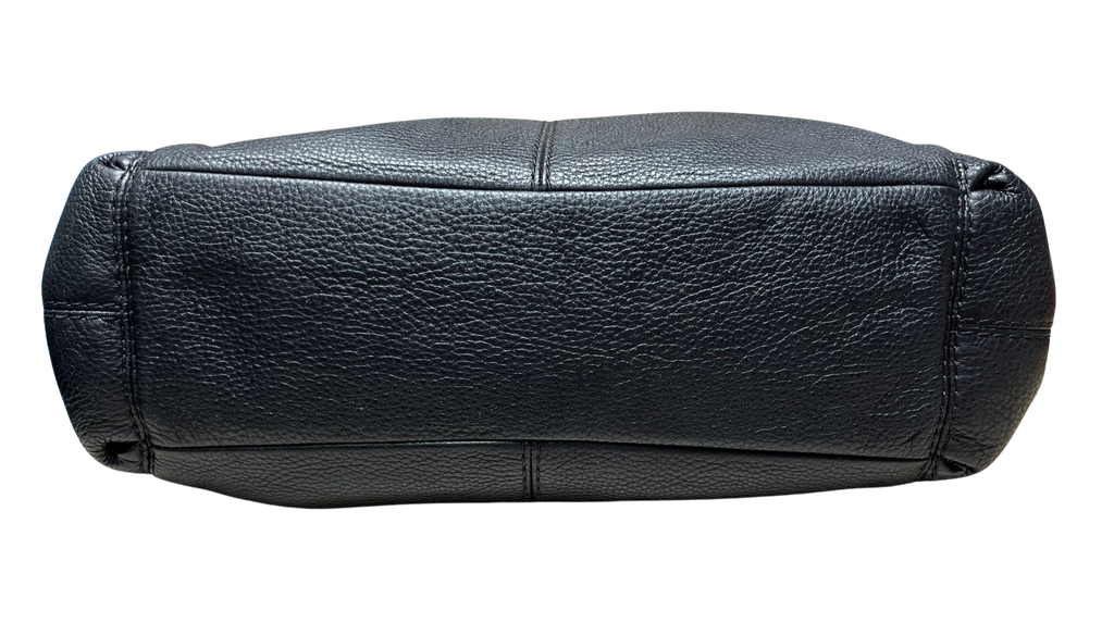Coach Black Leather Phoebe Madison Shoulder Bag