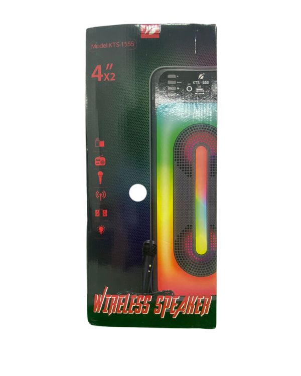 Wireless Speaker With Microphone KTS-1555 Secondary image