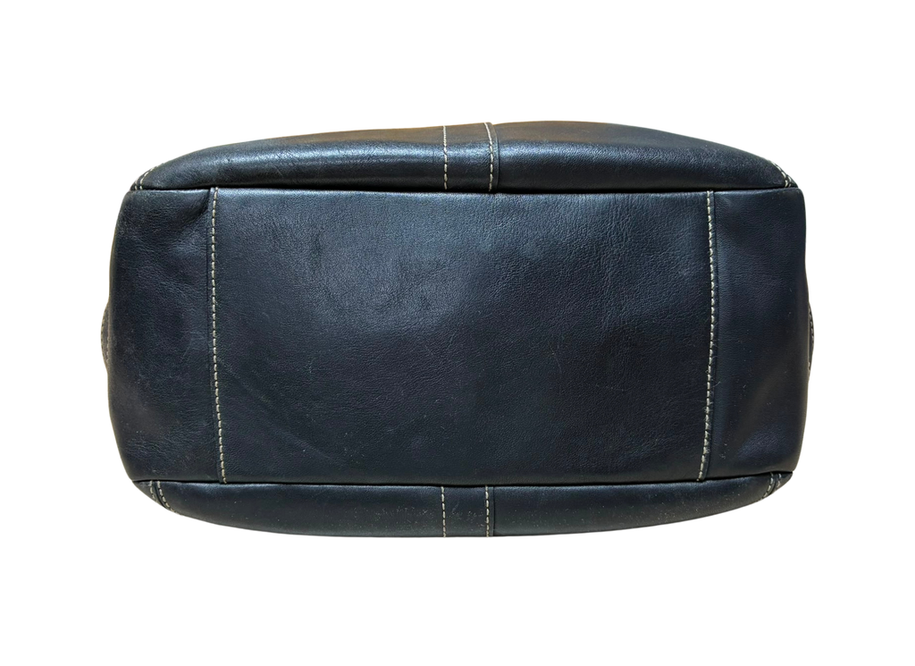 Vintage Coach Legacy Ergo Leather Tote Bag Black