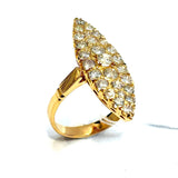 850YG Diamond Ring