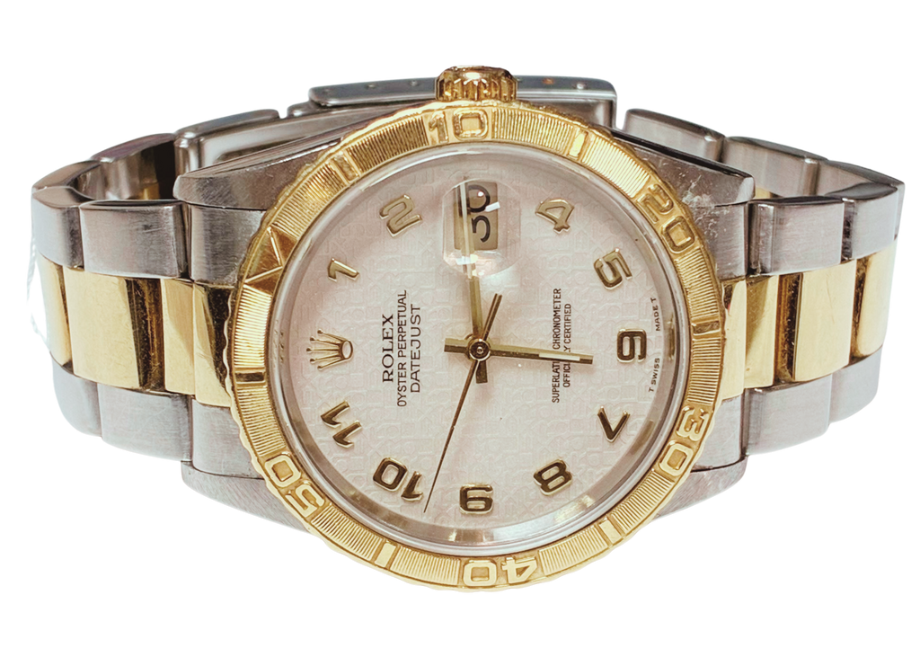 Rolex 16263 Datejust Turn O Graph Thunderbird