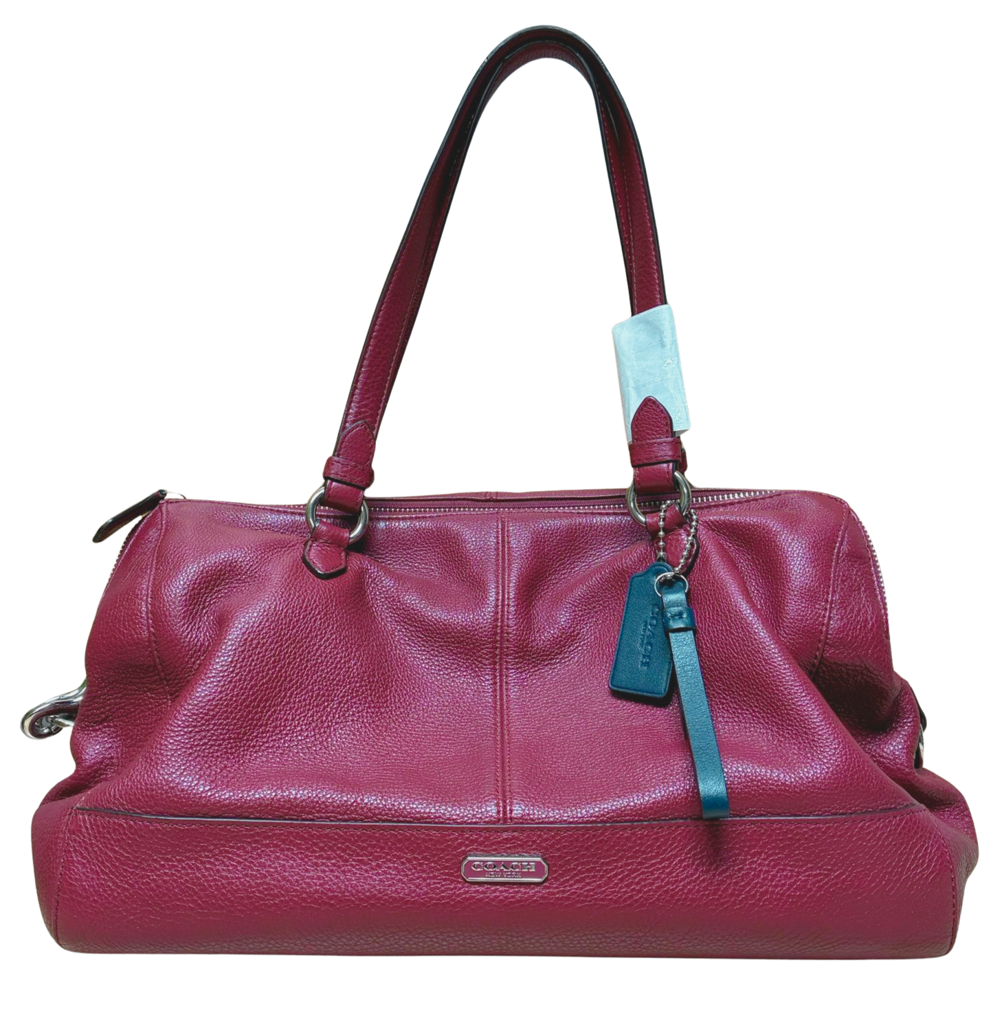 Coach Park Leather Katheryn Triple Zip Satchel