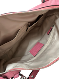 Coach Hobo Shoulder Bag Leather Pink