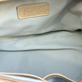 Kitamura Cream Leather Tote Bag