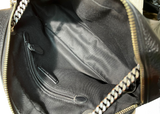 Rebecca Minkoff Lou Shoulder Bag Black Leather