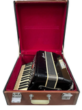 Baile 120 Bass Piano Accordion Black With Case