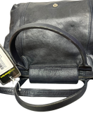 Longchamp Le Pliage Cuir Leather Top Handle Bag