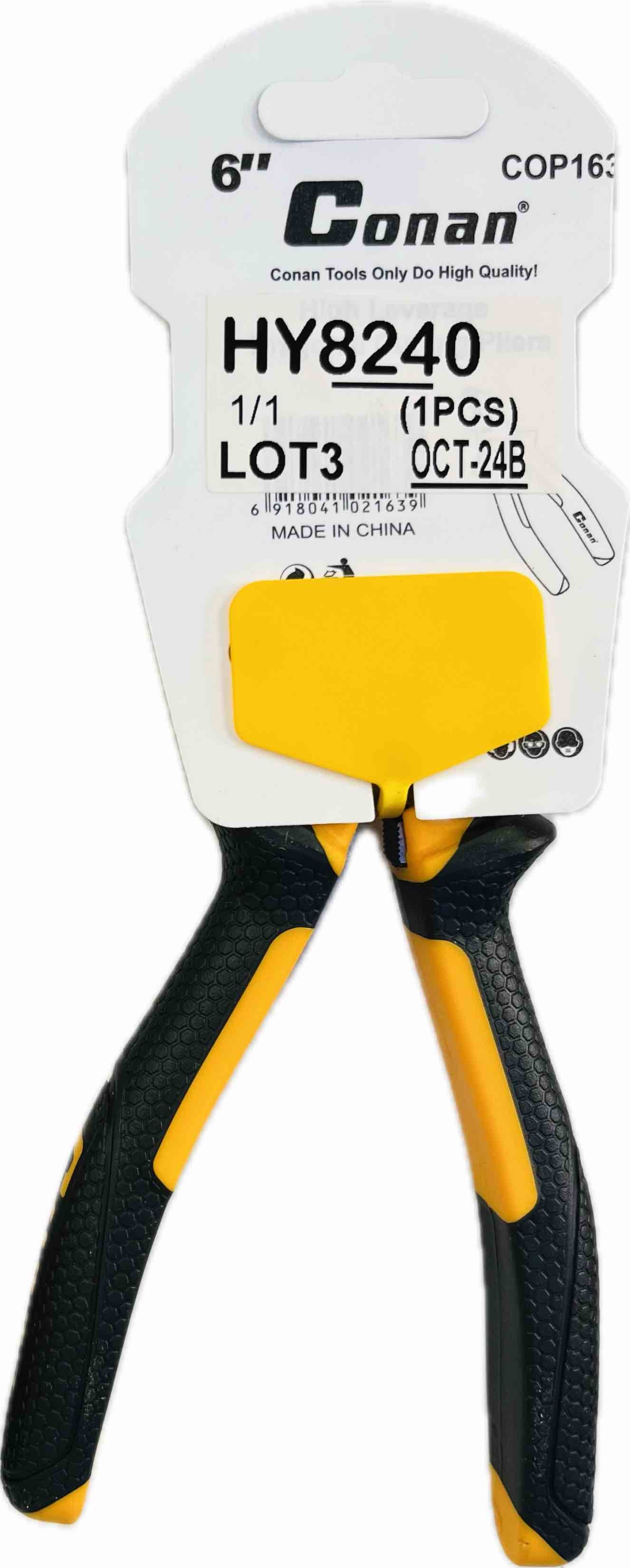 Conan COP163 High Leverage Diagonal Cutting Pliers 6in Secondary image