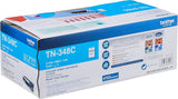 Brother TN348C AP Toner Cartridge Compatible With HL MFC Series 6000 Pages Cyan