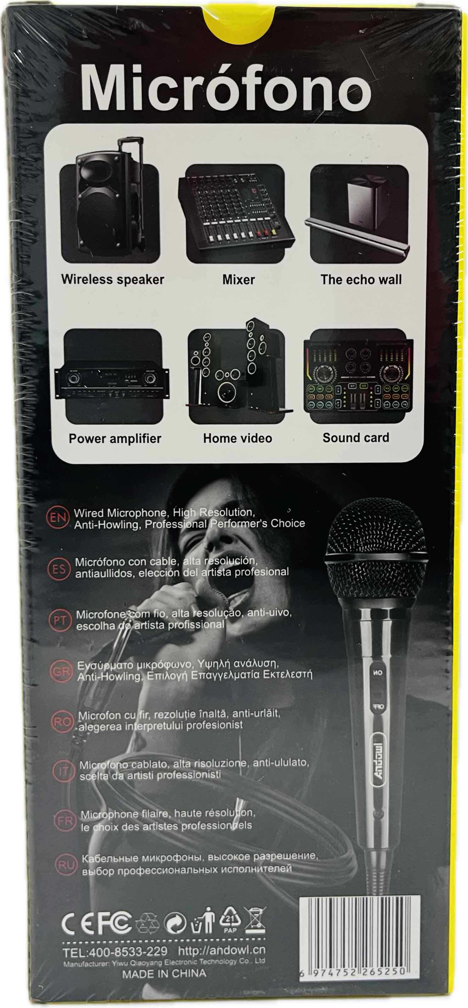 Andowl QMIC611 Wireless Microphone Secondary image