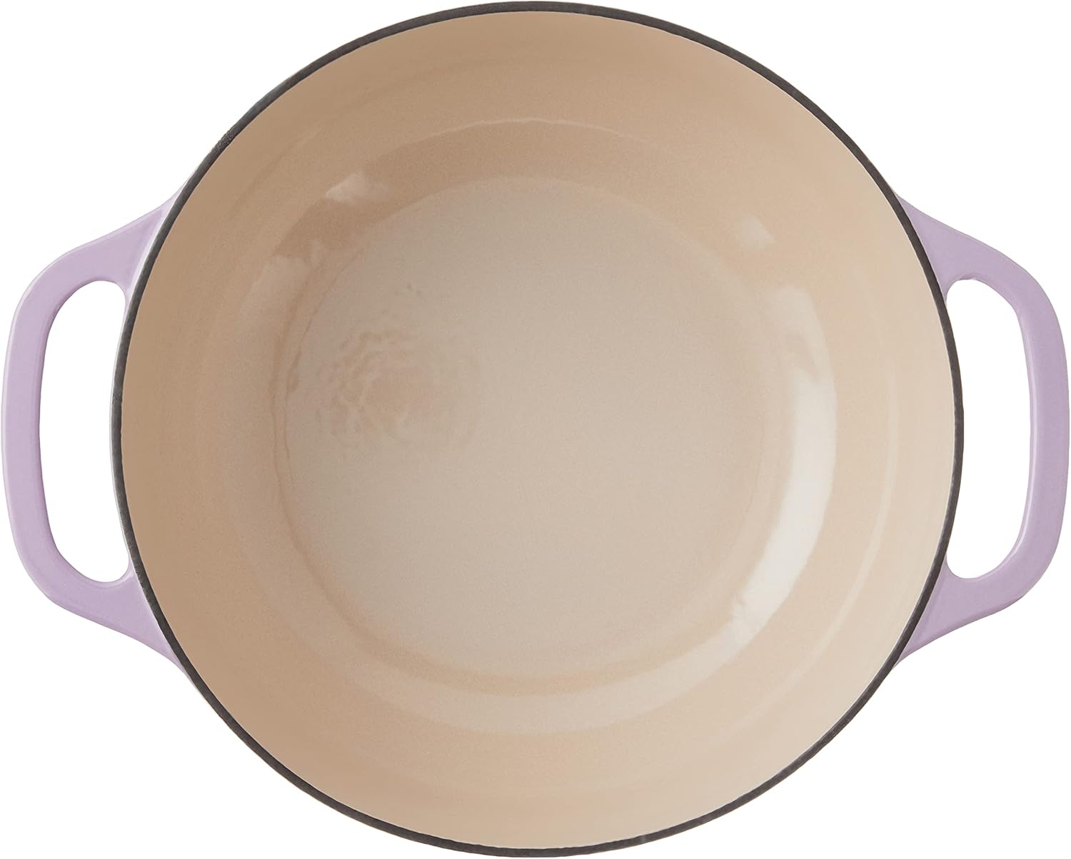 Lodge 6 Quart Enameled Cast Iron Dutch Oven With Lid Dual Handles Lilac