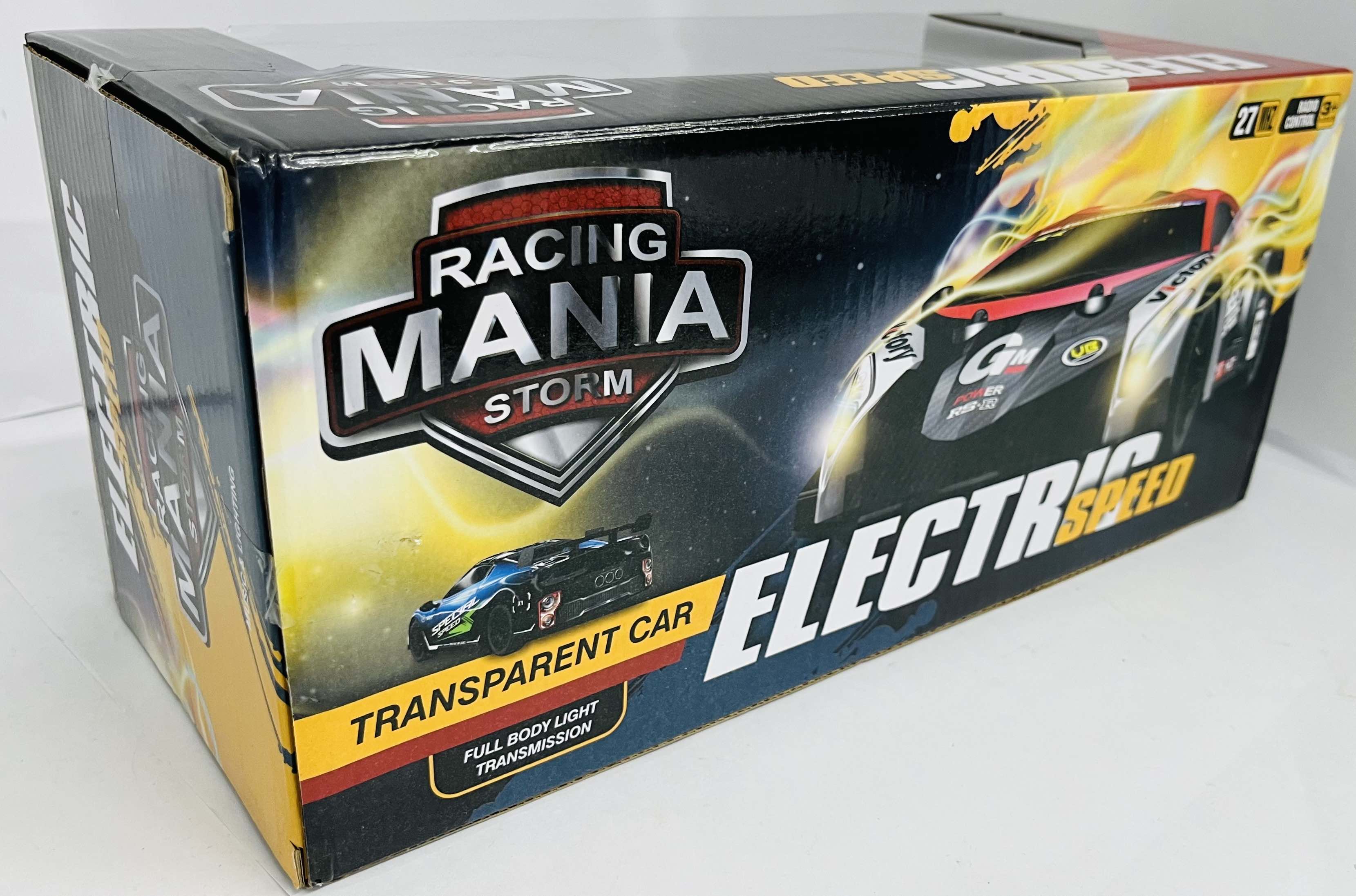 Racing Mania Storm Remote Control Transparent Car Secondary image