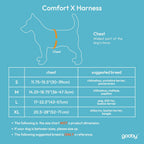 Gooby Comfort X Head In Harness Green Large For Small Dogs