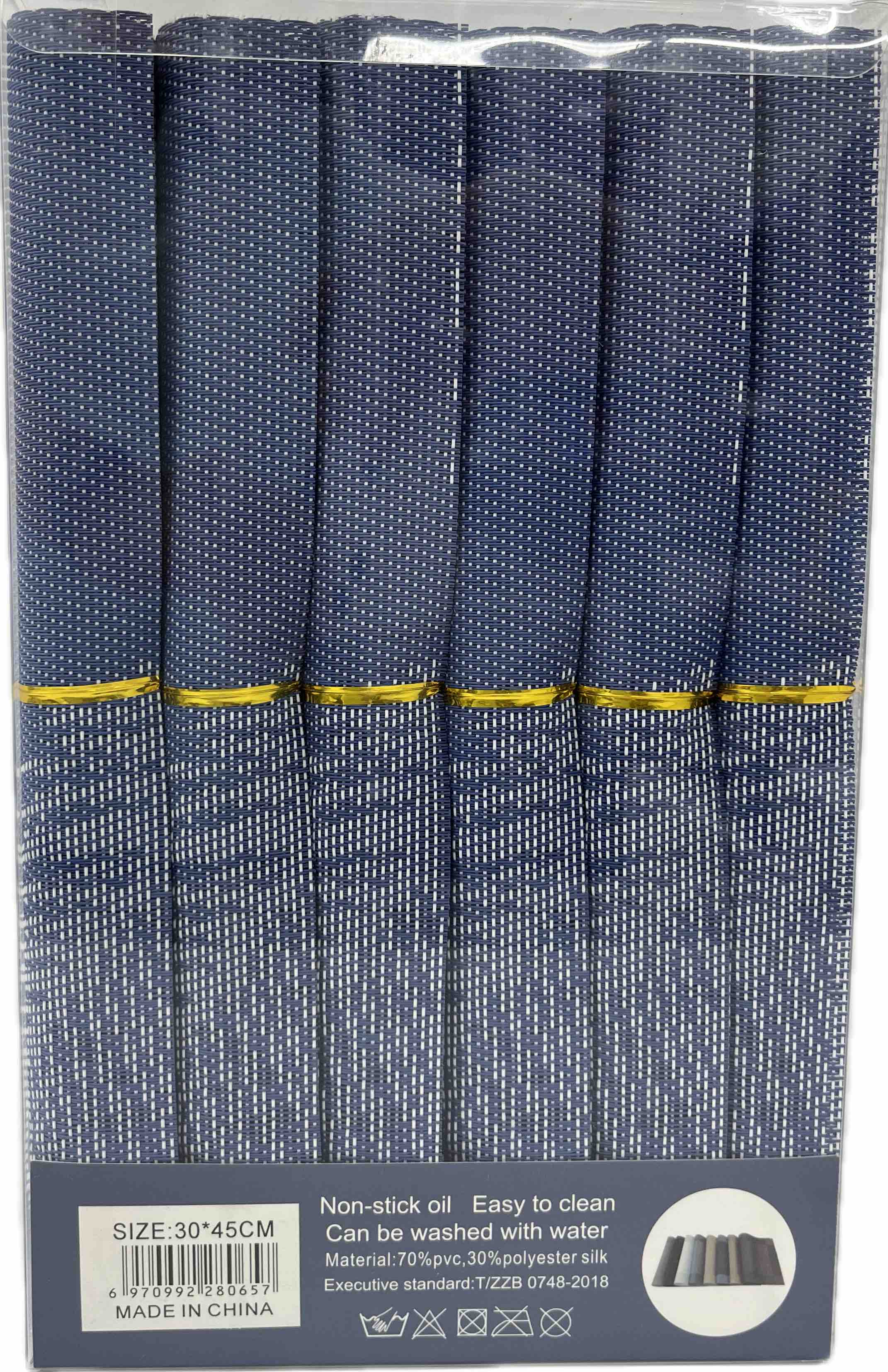 Placemats 6pc Set 30cm X 45cm 09010