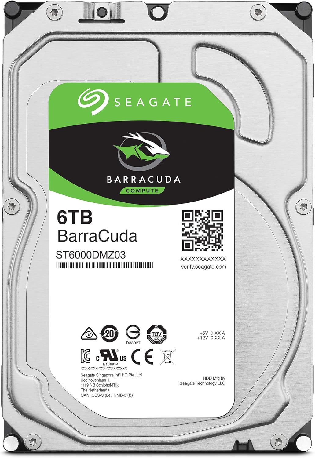 Seagate ST6000DMZ03 BarraCuda Internal Hard Drive 6TB Secondary image