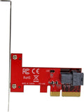 StarTech.com X4 PCI Express to SFF8643 Adapter For PCIe NVMe U.2 SSD