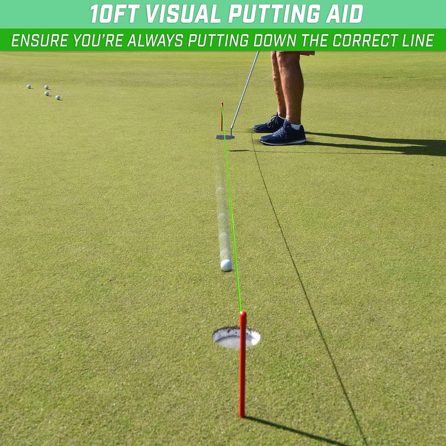 GoSports Down The Line 10ft Putting String Guide Secondary image