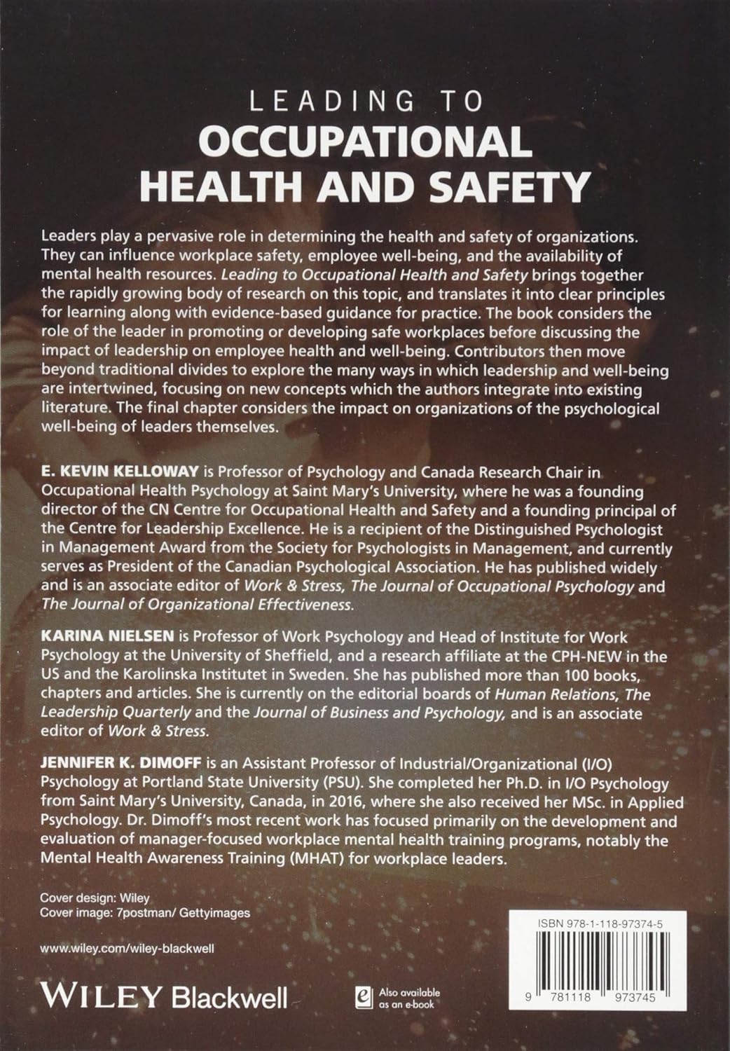 Leading to Occupational Health and Safety How Leadership Behaviours Impact Organizational Safety and Well-Being Secondary image